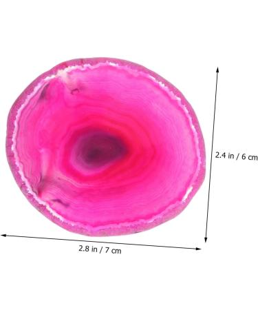  BIUDECO 1 Natural Agate Dongle Mixing Tray Manicure Palette Red Color Dongles Kit - Buy Online on GoSupps.com