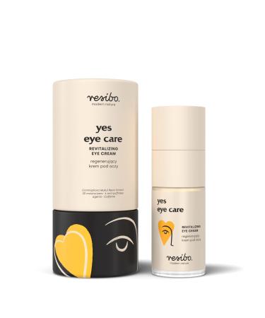 Resibo natural eye cream yes eye care face cream natural cosmetics anti -fold cream facial care eye care night cream wrinkle cream women moisture cream face hyaluronic acid 15 ml