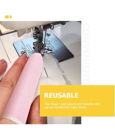 Buy Cotton Finger Cots (Pack of 100) - Comfortable Breathable Thumb Protectors for Fingers & Toes | Sweat Absorbent & Protective | International Shipping Available - Buy Online on GoSupps.com