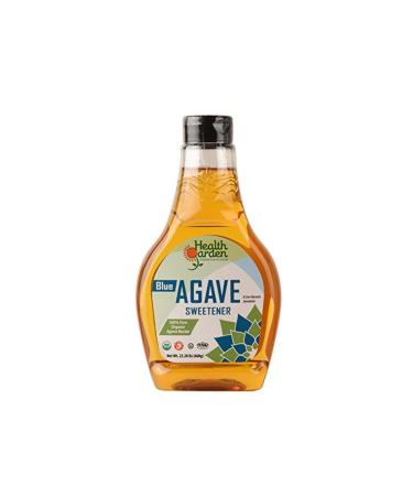 Health Garden Blue Agave Nectar Sweetener - Organic - Non GMO - Low Glycemic - Kosher - Keto Friendly (11.6 oz) Unflavored 1.45 Pound (Pack of 1)