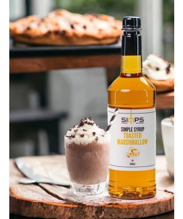 Simps Modern Beverage Toasted Marshmallow Syrup Coffee Syrup 946 mL - Buy Online on GoSupps.com