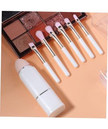Beaupretty 5 Sets Makeup Brush Set Facial Tools Eye Shadow Brush Face Sponge Makeup Tool Make up Sponges Makeup Brush for Girls Makeup Supplies Travel Square Artificial Fiber Suite White - Buy Online on GoSupps.com