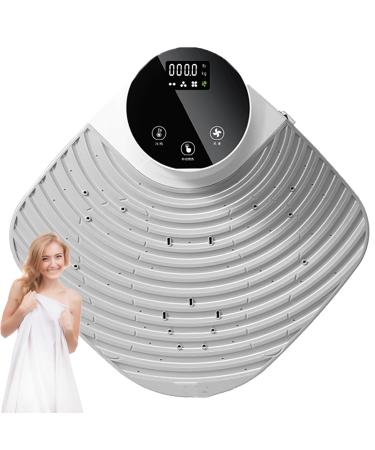 Professional Body Dryer Machine Body Hair Dryer with Cold/Warm Air Negative Ion Body Heater Blow Dryer Touch Screen Design Waterproof for Quick Dry After Bath with Weight Scale