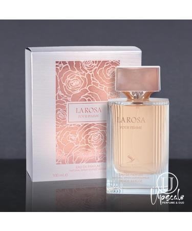 Almas Perfumes SAINTE VALEREEau De Parfum LA ROSA - Sweet Smelling Spray - 100ML 3.4FL OZ of Long-Lasting Aroma - Luxurious Scent of Arabia for Women - Buy Online on GoSupps.com