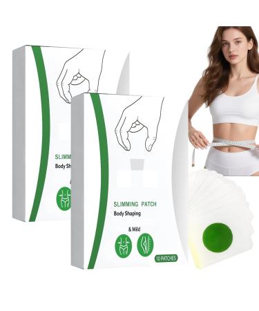 GDBTJIMH Natural Body Shaping Patch Firming Skin and Body Shaping Care Patch Fat Burning Sticker for Belly Firm and Shaping for Adults Women Men