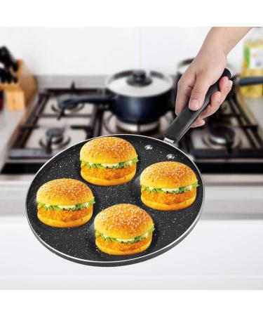 for Frying Wood Burning Frying Pan 29 28 3 Household Aluminum Breakfast Frying Pan Non-Stick Cooking Pan with Handle Kitchen Utensils 24.5Cm - Buy Online on GoSupps.com