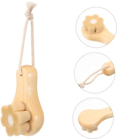 DRESSOOS soft fur washbasin face sponges face skin care tools exfoliating brush tool makeup remover Quincunx face exfoliator cleasing milk cleaning brush face brush skin care - Buy Online on GoSupps.com