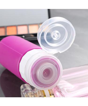 Shop Gemice Silicone Travel Bottles 90ml Set - 4 Leak-Proof Containers for Shampoo & Body Care - FDA Approved Travel Essentials - Buy Online on GoSupps.com