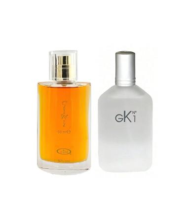 Choco Musk&GK N1 Men s Cologne-Rich Chocolate & Musk Eau De Toilette Long-Lasting Scent Perfume for Men Elegant Bottle 3.4 Fl Oz Fragrance for Refined Occasions Choco Musk&GK N1 2.53 Fl Oz (Pack of 2)