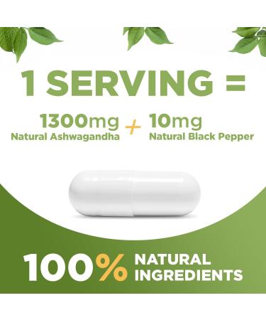 selfevolve Stress Relief Ashwagandha KSM-66 Supports Occasional Stress Relief Dietary Supplement Capsules 1 Month Supply - Buy Online on GoSupps.com