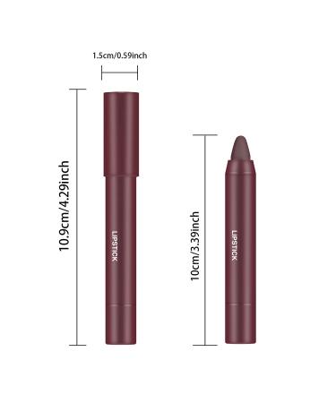 Ownest 6-Piece Matte Velvet Lipstick Set for Women - Long Lasting & Moisturizing - Buy Online on GoSupps.com