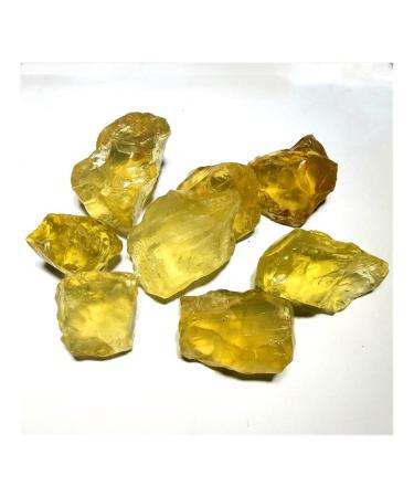 Natural Stone 100g Brazil Good Natural Yellow Crystal Carved Stone Crystal Rubble Large Natural Stones and Minerals