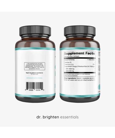 Dr. Brighten Prenatal Plus and Omega Plus Bundle for Pregnant or Nursing Mothers Non-GMO No Gluten No Soy - Buy Online on GoSupps.com