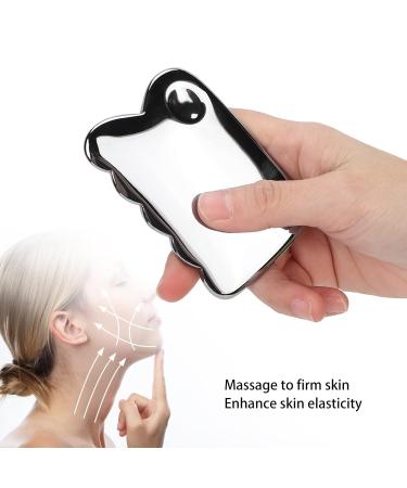 Shop WNUV Schabebrett Gua Sha Tool - Ergonomic Terahertz Stone for Skin Tightening & Pain Relief - Portable & Compact for Home & Travel - Buy Online on GoSupps.com