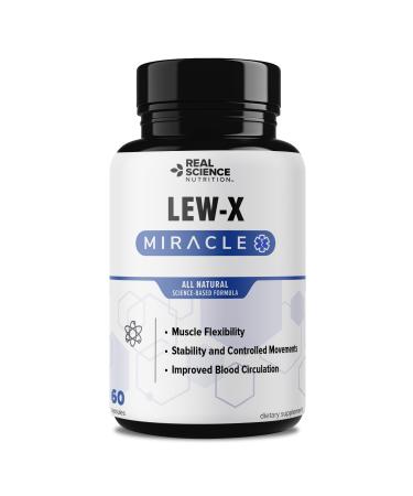 Real Science Nutrition Offers Lew-X - A Nutritional Supplement Formulated for Lewy Body Relief to Support Memory & Clarity Cognitive Enhancement Relieve Tremors Shaking and Muscle Stiffness