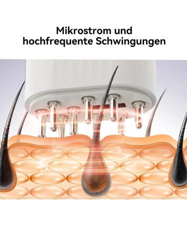 2-in-1 Electric Hair Oil Applicator & Scalp Massager | Kimairay Head Massage Device for Oil Treatment & Essential Serum - Buy Online on GoSupps.com