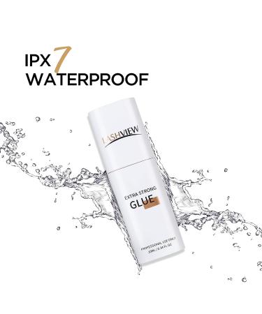 LASHVIEW Eyelash Extension Glue - Precise Drop Technology, 1 Sec Dry Time, 10ml - Buy Online on GoSupps.com