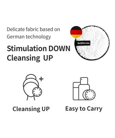 WELLDERMA Reusable Makeup Remover Pads | Dual Sided Cotton Rounds for All Skin Types | Eco-Friendly Thick Washable Wipes for Toner - Shop Internationally - Buy Online on GoSupps.com