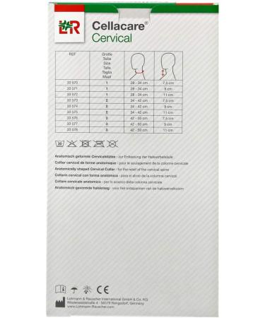 Buy Cellacare Cervical Classic Neck Brace - 7.5 cm Size 2 | International Shipping Available - Buy Online on GoSupps.com