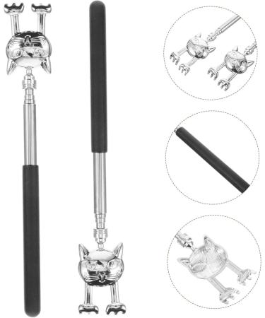 Buy BUIFULSIC 2-Stick Back Scratcher - Portable Stainless Steel Body Massage Tool for Soothing Relief - Buy Online on GoSupps.com