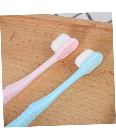 Shop Minkissy 2-Pack Eco-Friendly Fur Travel Toothbrushes | Oral Hygiene & Tooth Care for a Healthy Smile - Buy Online on GoSupps.com