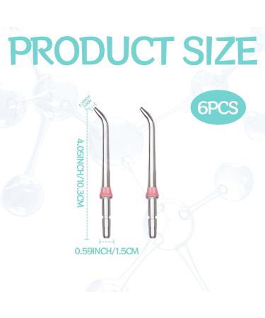 Waterpik 6 Pcs Replacement Jet Tips for Clean Teeth and Healthy Gums - Buy Online on GoSupps.com