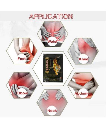 8 PCs Tiger Balm Medical Plaster | Herbal Pain Relief for Joint Back & Neck | Helloyoing - Buy Online on GoSupps.com