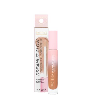 Pacifica Beauty  DreamLit Glow Concealer - Shade 07  Multi-Use Concealer  Conceals  Corrects  Covers  Puffy Eyes and Dark Circles Treatment  Plant-Based Formula  Lightweight  Long Lasting  Vegan  Tan