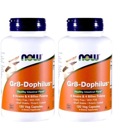 Now Foods Gr8-Dophilus 120 Veg Capsules