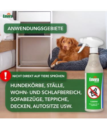 Envira Flea Spray - 2L Eco-Friendly Anti-Flea Treatment for Home | Odorless Water-Based Solution - Buy Online on GoSupps.com