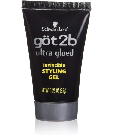 GOT 2B Ultra Glued Invincible Styling Gel  1.25 Ounce 1Pack 1.25 Ounce (Pack of 1)