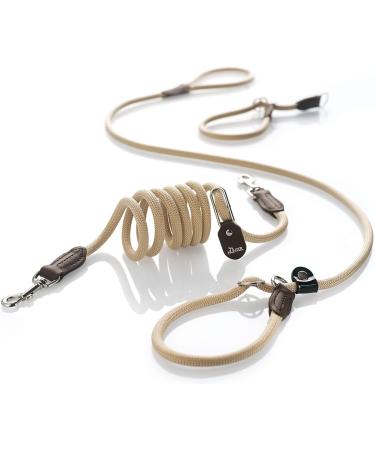 HUNTER Freestyle Dressage Dog Collar - Weatherproof Robust Adjustable - Size 40 (SM) Beige for Durable Comfort - Buy Online on GoSupps.com
