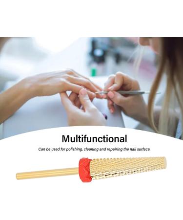 Tungsten Carbide Nail Bit for Manicure Pedicure Quick Efficient Grinding Versatile Nail Care Tool with Cuticle Cleaning Nail Callus Repair (132#-F) - Buy Online on GoSupps.com