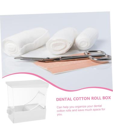 Clispeed Rollbox Cotton Holder - Automatic Cotton Dispenser for Watterollollen & Halter | White Flower Stand Drawer | International Shipping Available - Buy Online on GoSupps.com