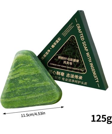 Solid Hair Shampoo Soap | Deep Cleansing Anti-Shine Shampoo | Light Hair Care for Young Men Women Teen Family - Buy Online on GoSupps.com