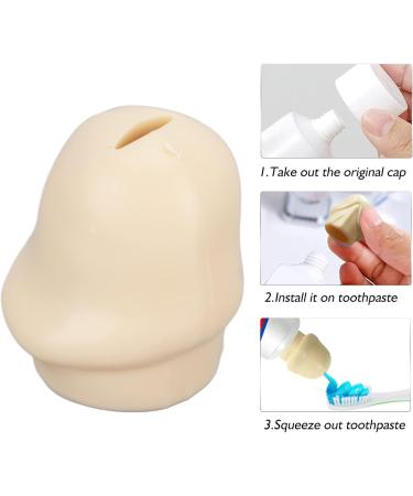 KAKAKE Toothpaste Topper Dispenser - Safe Plastic Toothpaste Cap for Daily Hygiene - Portable & Professional Solution - Buy Online on GoSupps.com