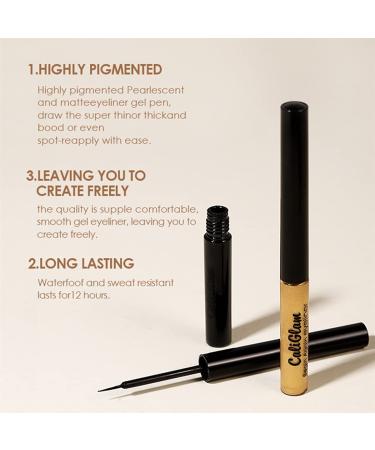 16 Color Matte Liquid Eyeliner Set - Waterproof Highly Pigmented & Colorful Eyeliner Pens for Flawless Looks - Buy Online on GoSupps.com