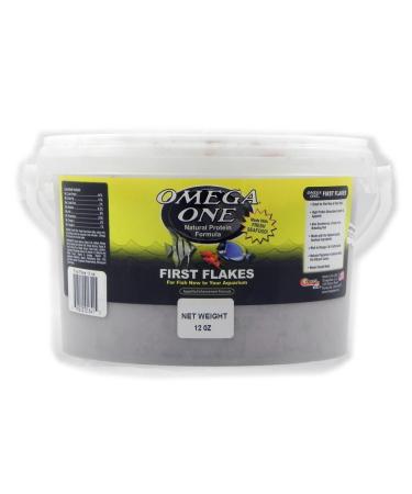 OmegaSea Food 01641 First Flakes 12 oz 1 Can