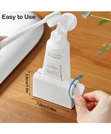 Udqyq Premium 2-More Tube Squeeze Toothpaste Squeezer | Durable ABS Plastic Tool for Bathrooms Hair Salons & Painters - Simplify Your Routine - Buy Online on GoSupps.com