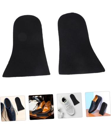 NOLITOY Height Increasing Insoles - 3 Pairs Silicone Gel Cushions for Plantar Support and Comfort - Black Thickened Shoe Pads - Buy Online on GoSupps.com