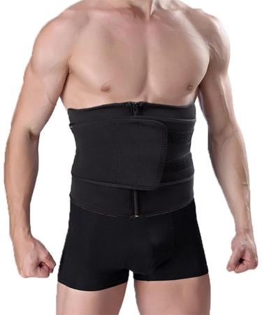 Back Support Back Brace Lumbar Support Waist Trainer Trimmer Body Shaper Slimming Waist Slim Belt Yoga Belt Sports Belt Back Support Belt(X-Large) X-Large Black - Buy Online on GoSupps.com