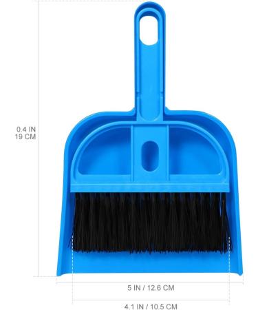 POPETPOP Mini Broom and Dustpan Set for Small Pets - Cage and Desk Cleaner - Random Color - Buy Online on GoSupps.com