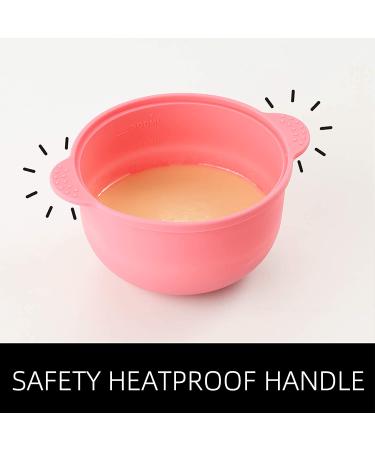 16oz Non-Stick Wax Pot Replacement - Reusable & Removable Bowl for 500ml Wax Heater - Pink - Buy Online on GoSupps.com