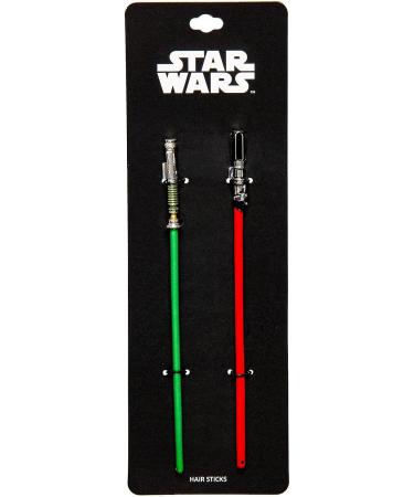 Star Wars Luke Skywalker and Darth Vader Lightsaber Hair Pins Sticks - Buy Online on GoSupps.com
