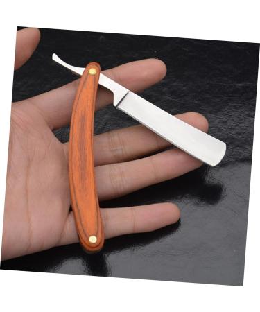 Hapinary Handwell for Men - Stainless Steel Inoxlm Razor & Wood Dryer Tool | Classic Manual Razor with Old Fashioned Design - Buy Online on GoSupps.com