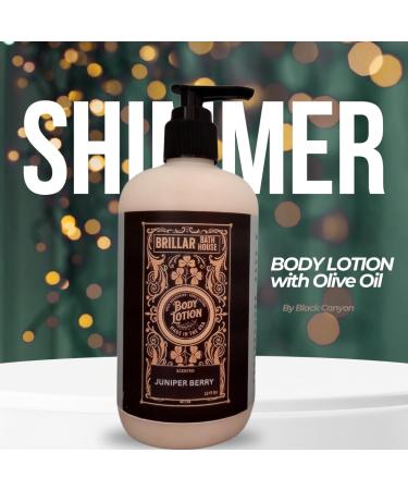 Brillar Bath House Juniper Berry Scented Shimmering Body Lotion 12 Oz - Buy Online on GoSupps.com