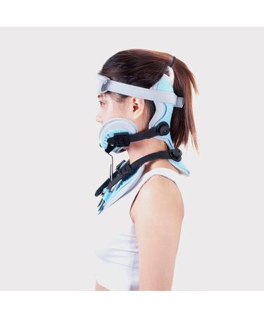 Adjustable Neck Traction Device - Relief for Neck Pain & Spine Alignment | Ideal for Men & Women - Buy Online on GoSupps.com