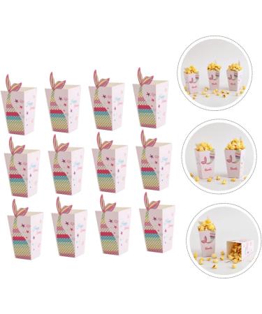 OUNONA 12pcs Boxes Mermaid Chip Box Paper Popcorn Take- Out Mermaid Popcorn and Chips Boxes Containers Mini Paper Treat Boxes Popcorn Cartons French Fries Boxes Decorate Snack - Buy Online on GoSupps.com