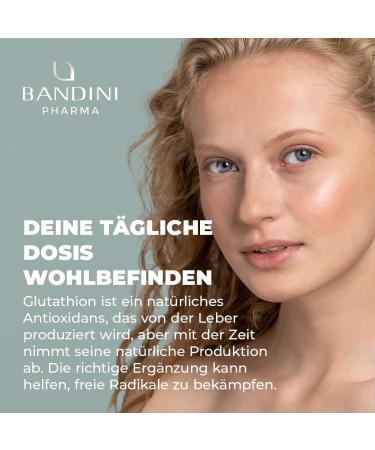 Buy Bandini L-Glutathione 250mg Capsules | Antioxidant & Immune Support | Vegan High Dose Laboratory Tested | 60 Capsules - Buy Online on GoSupps.com