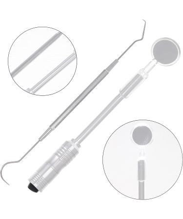 Healifty Dental Picks Set - Teeth Cleaning Kit with LED Light, Stainless Steel Tooth Scraper - Portable Oral Care Tool for Calculus Removal and Stain Prevention - Buy Online on GoSupps.com